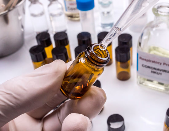 takes-samples-from-a-patient